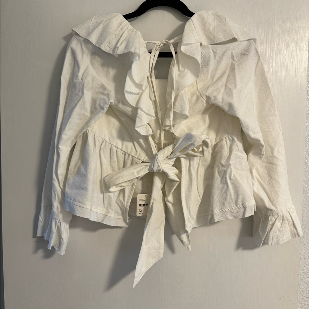 Free People Ruffle Blouse - Picture 4 of 7